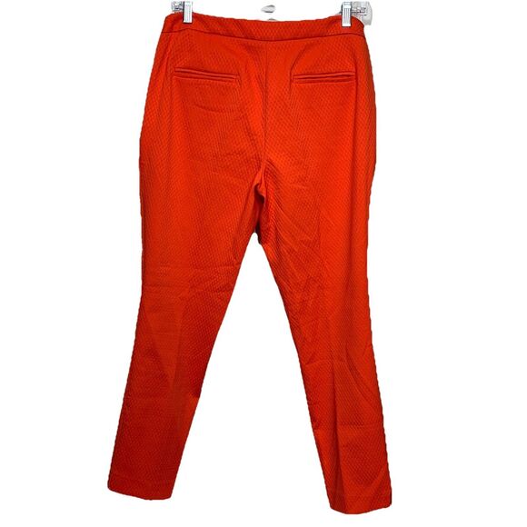 Dalia Collection Ankle Pants Size 8 Orange Color - Picture 6 of 7